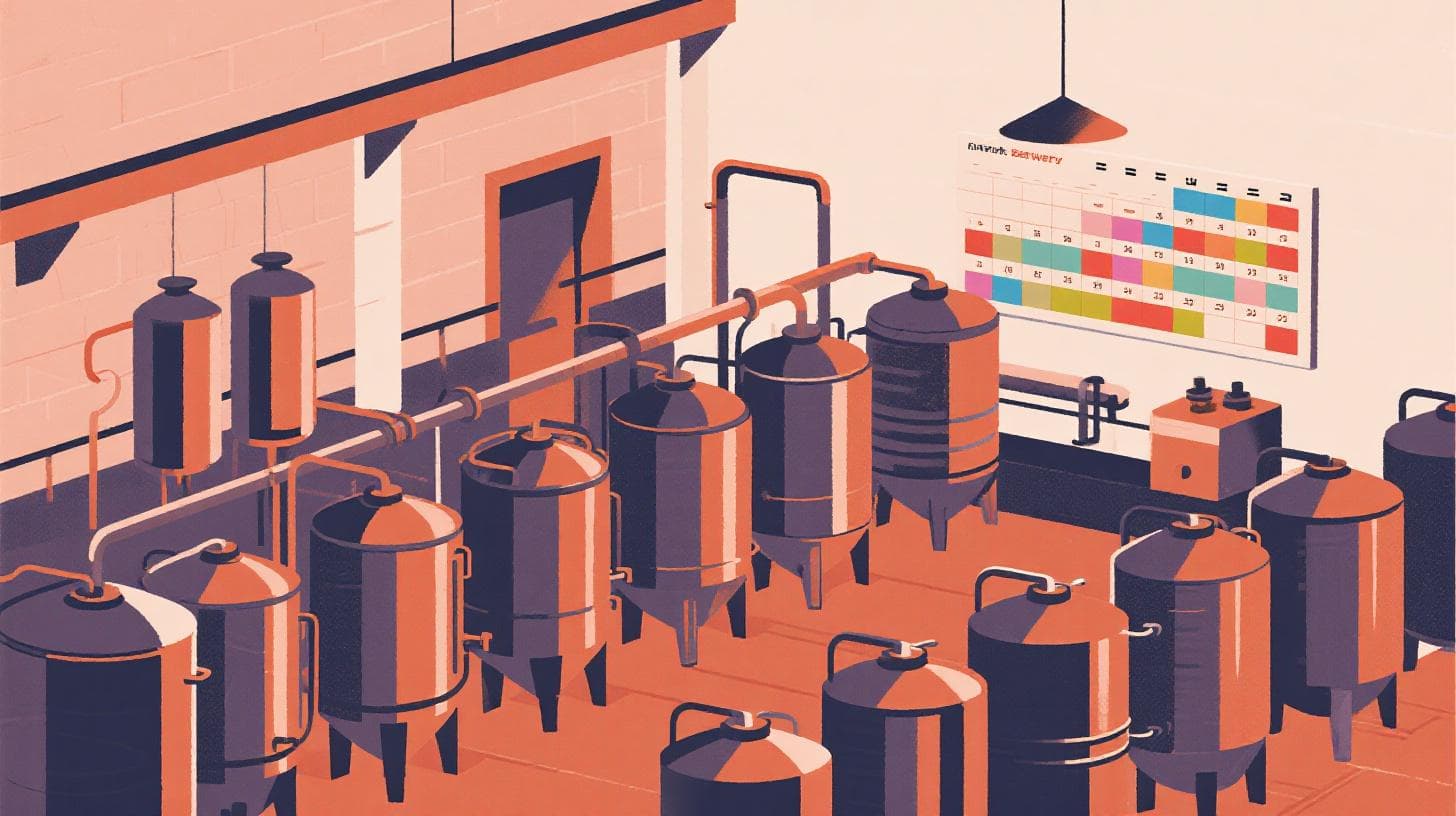 How to Set Up Brewery Tank Scheduling That Prevents Bottlenecks