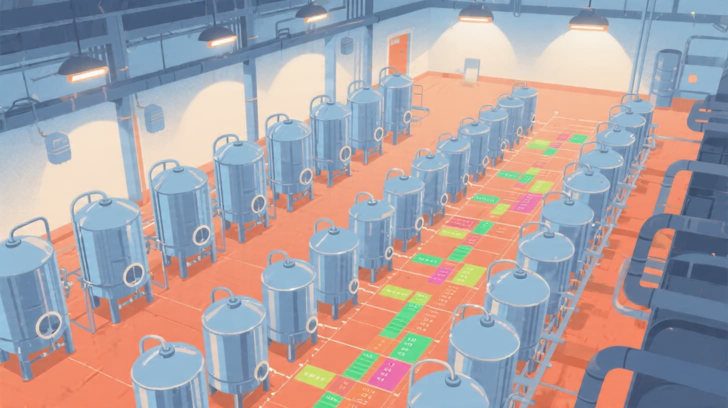 How to Build a Brewery Production Schedule That Maximizes Tank Utilization