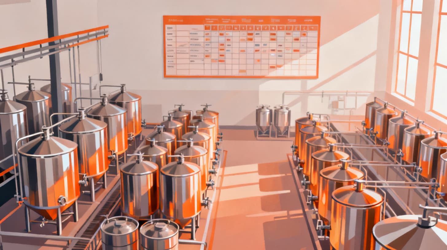 How to Schedule Brew Days Around Tank Availability