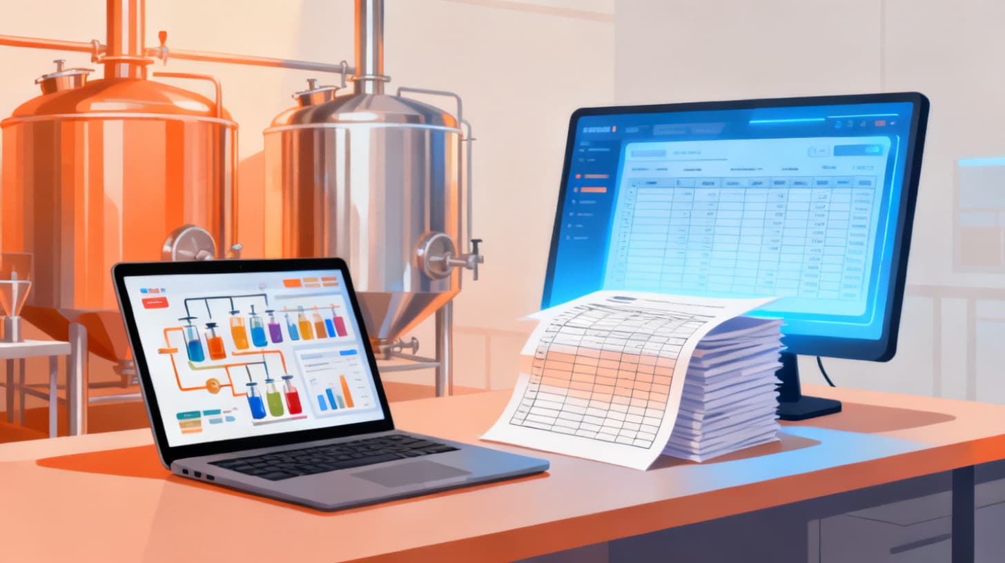 How to Migrate Your Brewery from Spreadsheets to Software Smoothly