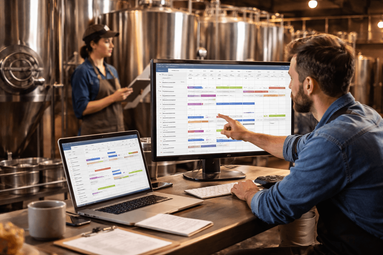 Multi-Location Brewery Management
