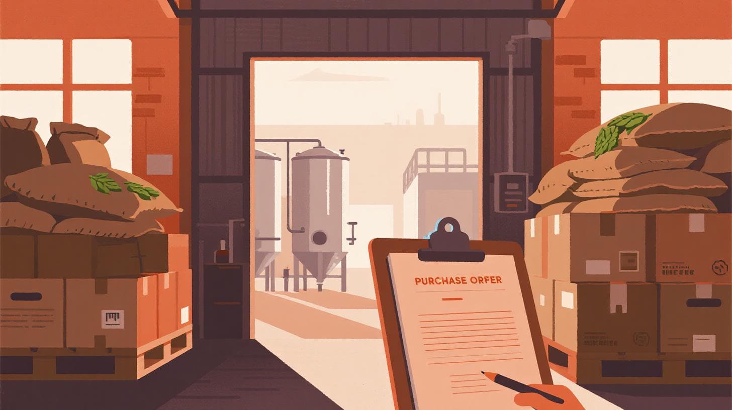 How to Manage Purchase Orders and Vendors as a Growing Brewery