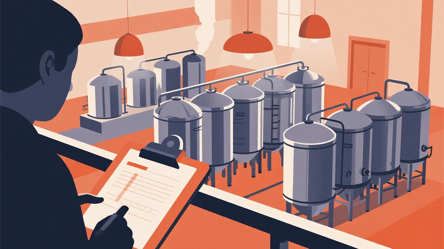 Brewery Tank Management: Track Volumes Across Every Vessel